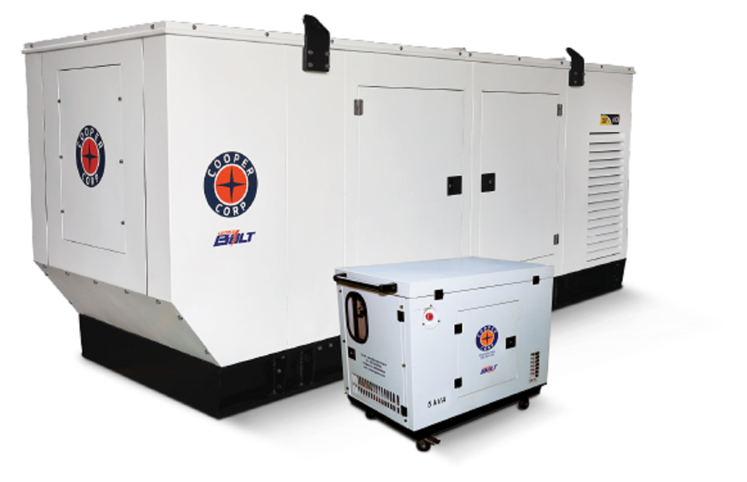 Cooper Corporation Offers a World-Class Genset Series for The Eastern Market, Ranging From 5KVA To 250KVA.